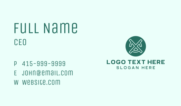 Modern Letter X Symbol Business Card Design Image Preview