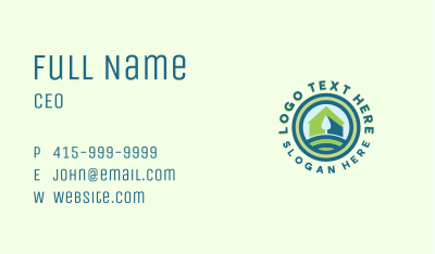 Lawn Tree House Business Card Image Preview