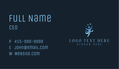 Professional Business Leader Business Card Image Preview