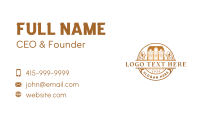 Vintage Real Estate Broker Business Card Image Preview