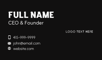 Unique Tribal Studio Business Card Preview
