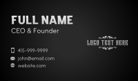 Gothic Ornament Business Business Card Preview