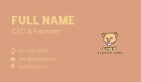 Wild Cougar Character Business Card Image Preview