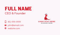 Stylish Fashion Dress Business Card Preview