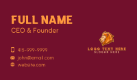 Lion Wild Animal Business Card Preview