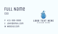 Dishwashing Plate Lettermark Business Card Image Preview