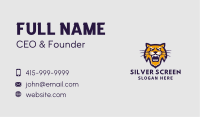 Angry Lion Animal Business Card Image Preview