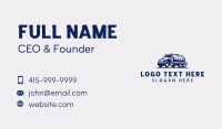 Tanker Truck Trucking Transport Business Card Image Preview