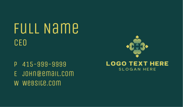 Community Puzzle Organization Business Card Design Image Preview