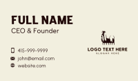Shih Tzu Dog Grooming Business Card Image Preview