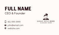 Dog Gentlemen Grooming Business Card Design