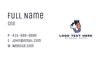 Dog Comb Hair Business Card Image Preview