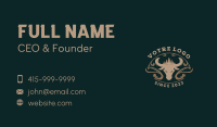 Outdoor Bull Ranch Business Card Image Preview