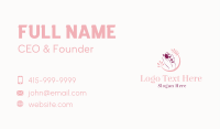Hand Nail Polish  Business Card Image Preview