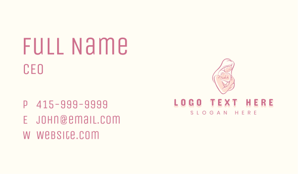 Maternity Mother Parenting Business Card Design Image Preview