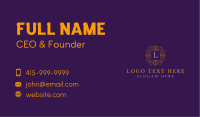 Regal Emblem Lettermark  Business Card Image Preview