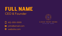 Regal Emblem Lettermark  Business Card Design