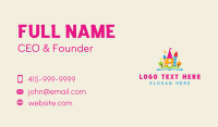 Castle Learning School Business Card Preview