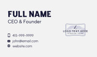 Beauty Business Letter Business Card Image Preview