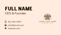 Hammer Chisel Woodwork Business Card Image Preview
