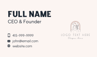 Aesthetic Woman Skincare Business Card Image Preview
