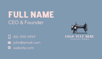 Seamstress Tailoring Sewing Business Card Preview