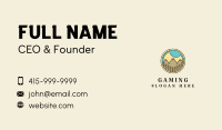 Outdoor Nature Mountain Range Business Card Image Preview