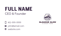 Summit Mountain Travel Business Card Image Preview