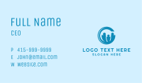 Abstract Letter G People Business Card Image Preview