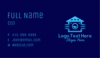 Blue Laundry Shop  Business Card Image Preview