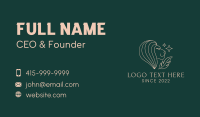 Lion Fortune Teller Business Card Design