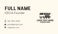 Wing Truck Cargo Business Card Image Preview