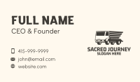 Wing Truck Cargo Business Card Image Preview