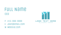 Abstract Tech Agency Business Card Image Preview