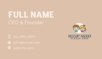 Childcare Kindergarten Kids Business Card Image Preview