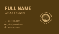 Woodwork Lumber Sawmill Business Card Image Preview