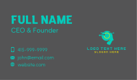 Artificial Intelligence Head Business Card Image Preview