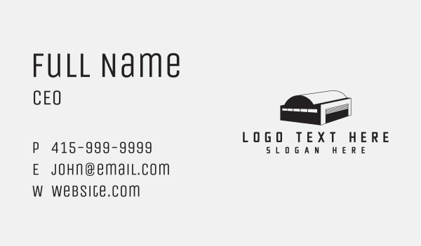 Storage Distribution Facility Business Card Design Image Preview