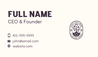 Garden Landscaping Shovel Business Card Preview