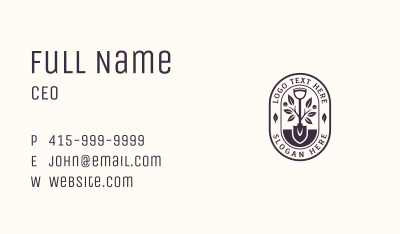 Garden Landscaping Shovel Business Card Image Preview