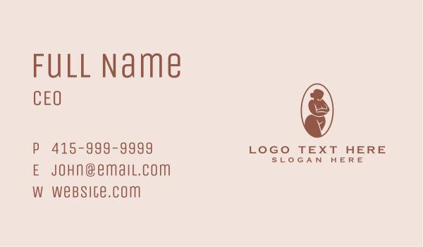 Naked Feminine Sexy Business Card Design Image Preview