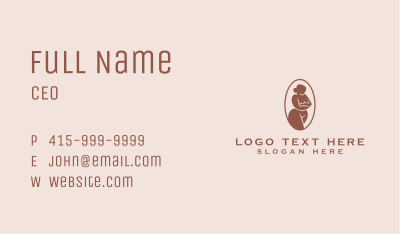 Naked Feminine Sexy Business Card Image Preview