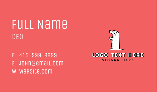 Dog Pet Training Business Card Design Image Preview