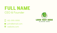 Trash Bin Bubble Character Business Card Image Preview