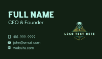 Skull Snake Pyramid Business Card Preview