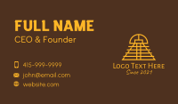 Ethnic Mayan Temple Business Card Preview