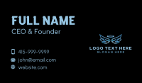 Halo Angel Wings Business Card Design