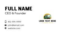 Freight Trucking Delivery Business Card Image Preview