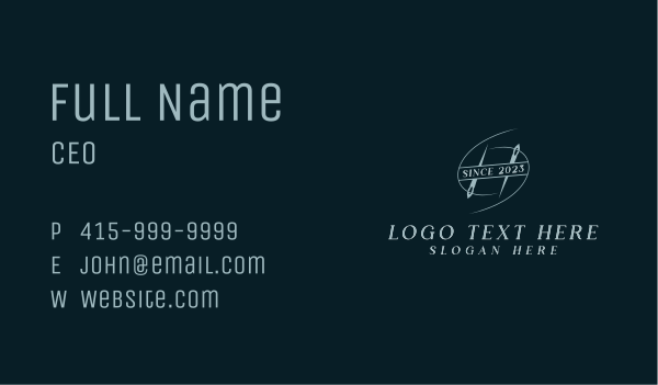 Needle Tailoring Thread Business Card Design Image Preview