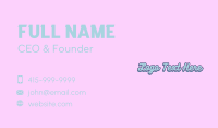 Cute Baby Apparel Business Card Image Preview